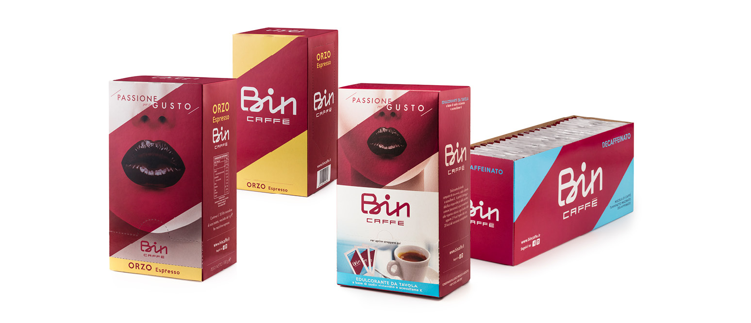 Raineri Bin bustine packaging