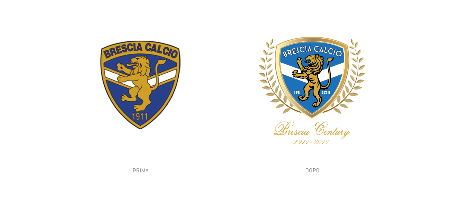 Raineri Bresciacalcio rebranding logo