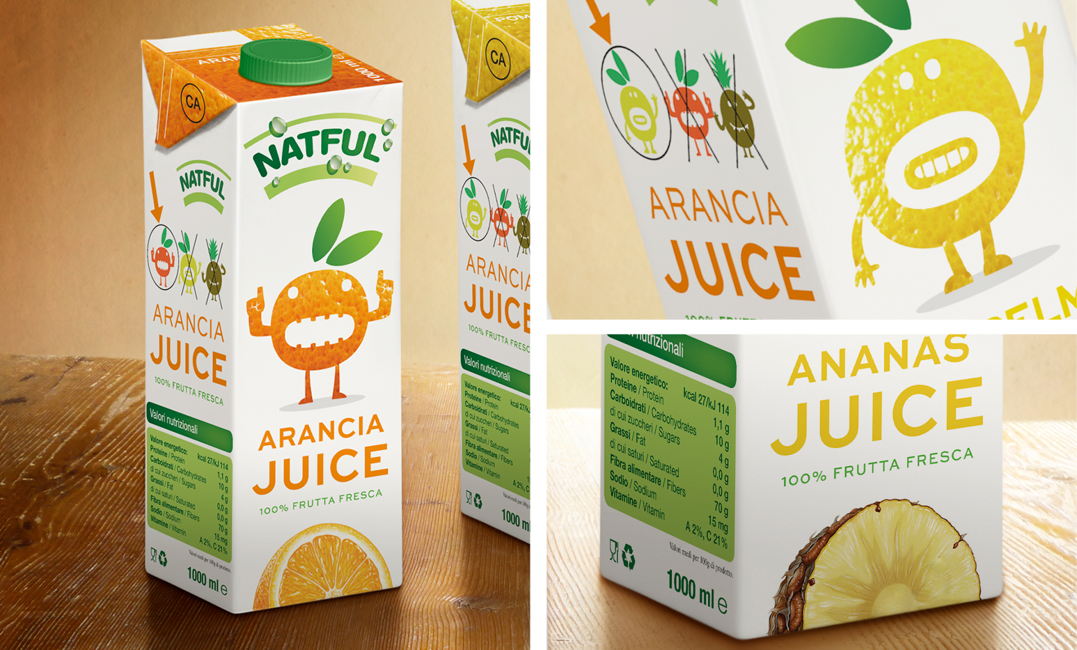 Raineri Natful packaging